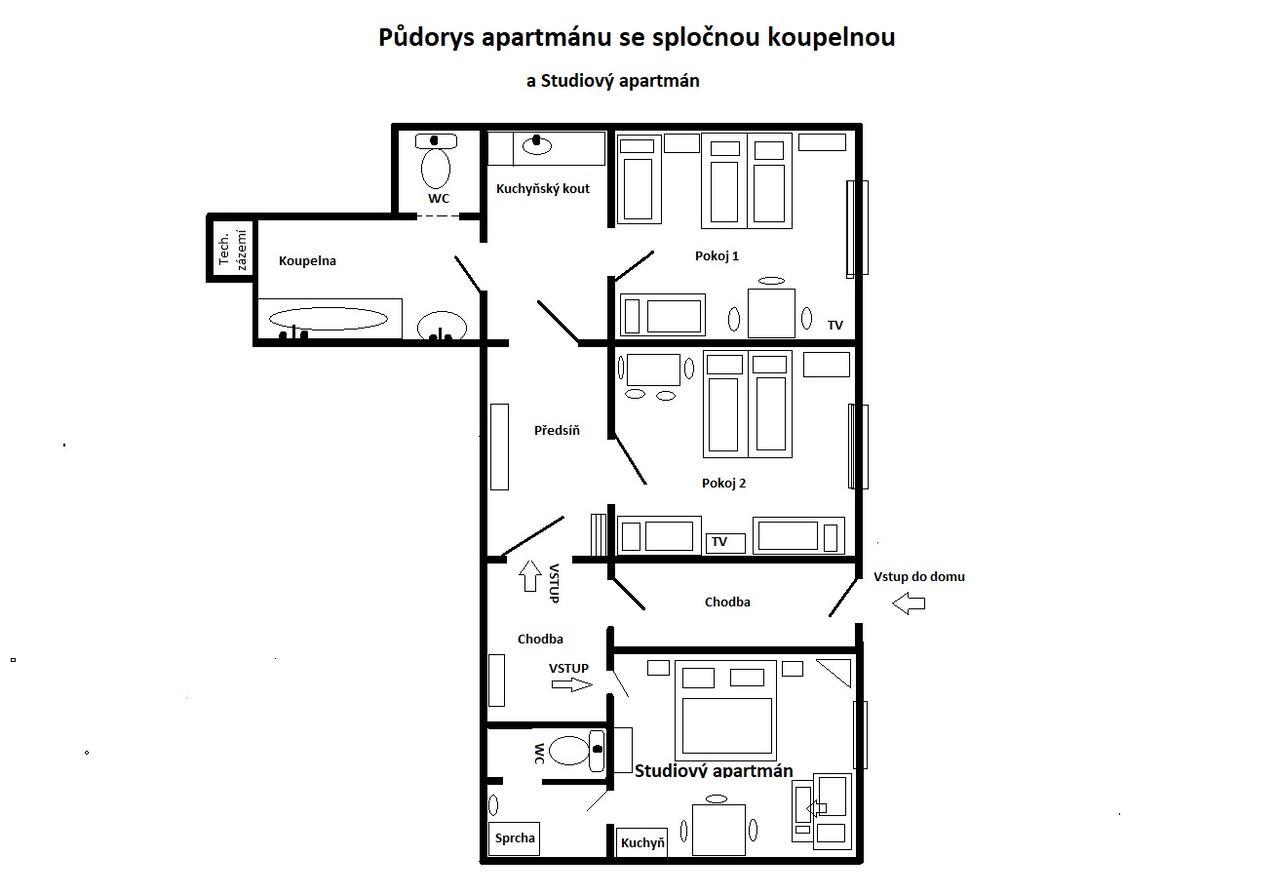 Apartmany Karlštejn Exterior foto